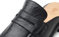 Werner Schuhe Damen-Ledersabot Schwarz Outlet