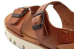 Grand Step Shoes Damen-Ledersandale