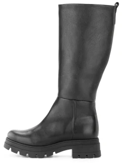 Werner Schuhe Damen-Lederstiefel Schwarz Clearance