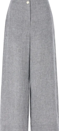 Oska Damen-Leinenhose gestreift Online