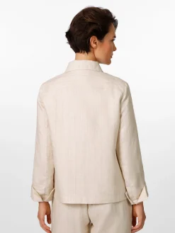 LANIUS Damen-Leinenjacke Streifen Online