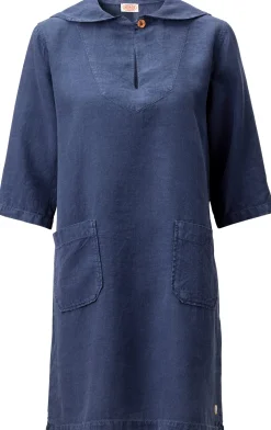 Armor lux Damen-Leinenkleid Blau Best