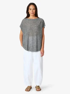 Oska Damen-Leinenpullunder Hot