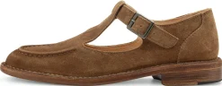 Astorflex Damen-Loafer mit Riemen Braun New