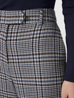 LANIUS Damen-Marlenehose Karo Multicolor New