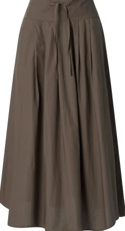 CARE BY ME Damen-Midirock Hellbraun