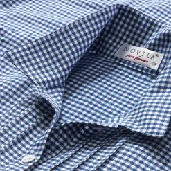 Novila Damen-Nachthemd Flanell Blau