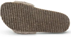 Grand Step Shoes Damen-Pantolette Teddyplüsch Taupe Online