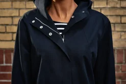 Manufactum Damen-Parkamantel EtaProof® Dunkelblau New