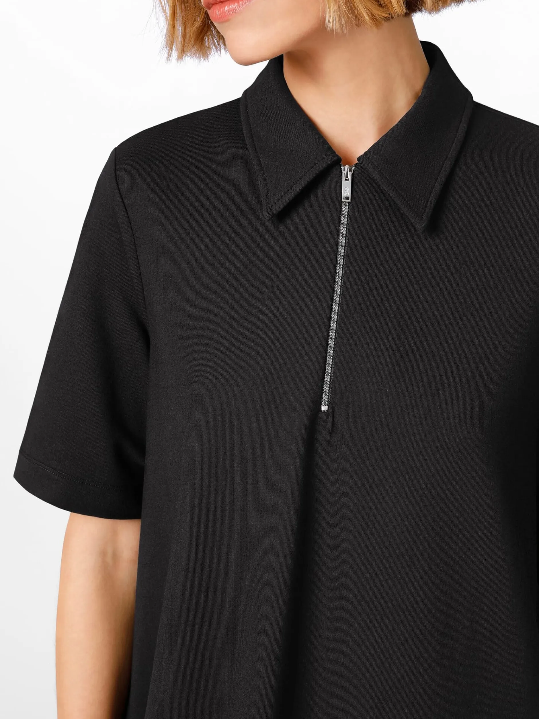 Armedangels Damen-Polokleid Schwarz Sale
