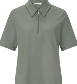 Armedangels Damen-Poloshirt Grün Online