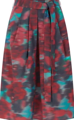 Alma ＆ Lovis Damen-Popelinerock Multicolor