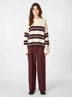 LANIUS Damen-Pullover gestreift Sale