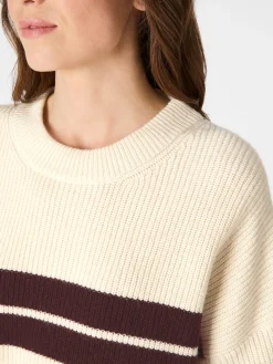 LANIUS Damen-Pullover gestreift Sale