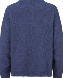 Alma ＆ Lovis Damenpullover V-Ausschnitt Blau Best