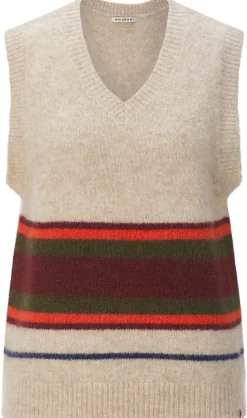 Moismont Damen-Pullunder gestreift Best