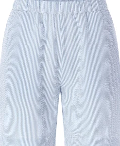 Knowledge Cotton Apparel Damen-Pyjamashorts Seersucker
