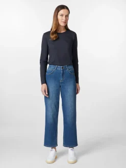 LANIUS Damen-Relaxed-Jeans Blau Best