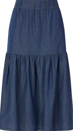 CARE BY ME Damenrock Baumwolle Denimblau Hot