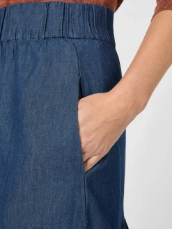 CARE BY ME Damenrock Baumwolle Denimblau Hot