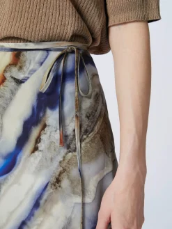 Armedangels Damenrock mit Farbverlauf Multicolor Hot