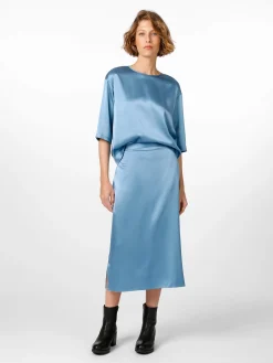 LANIUS Damenrock Seidensatin Discount