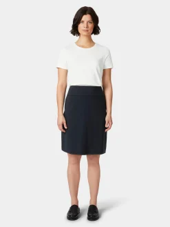 LANIUS Damenrock TENCEL™ Dunkelblau Sale