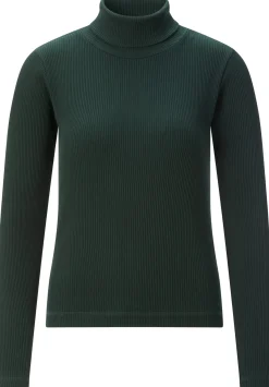 LANIUS Damen-Rollkragenshirt Uni Discount