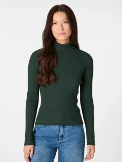 LANIUS Damen-Rollkragenshirt Uni Discount