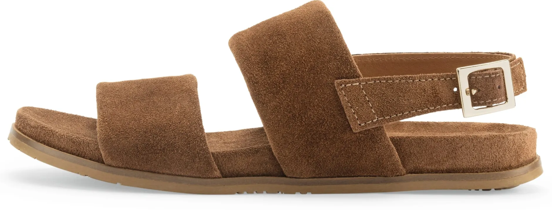 Ehm Damensandale Rauleder Cognac