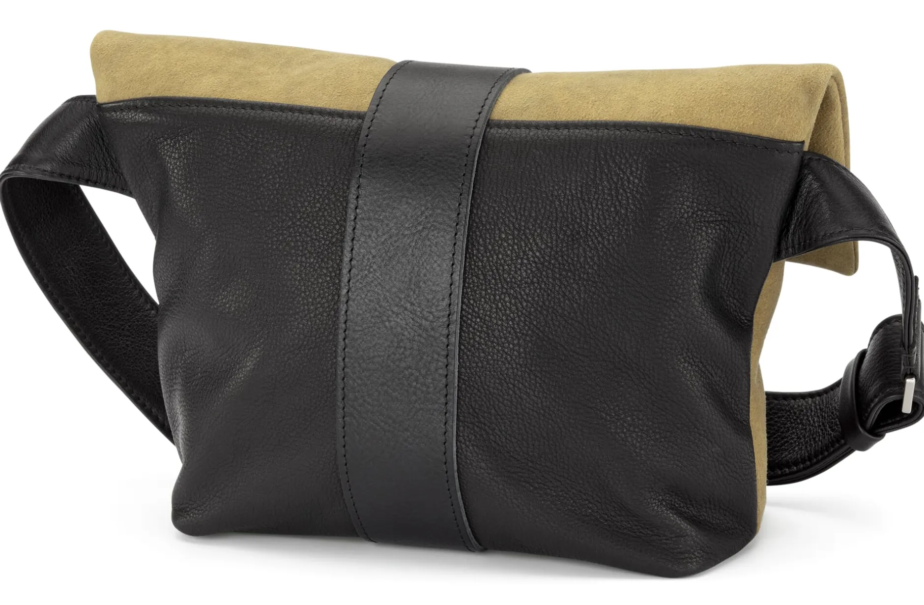 Ackermann Taschenmanufaktur Damen-Schultertasche Hirschleder, Oliv New