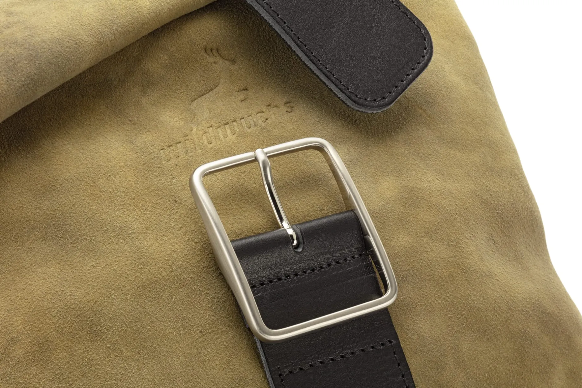 Ackermann Taschenmanufaktur Damen-Schultertasche Hirschleder, Oliv New