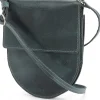 Harold’s Lederwaren Damen-Schultertasche klein, petrol