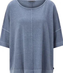 Oska Damenshirt Halbarm Blau Online