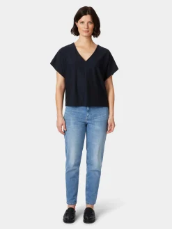 LANIUS Damenshirt Kurzarm TENCEL™