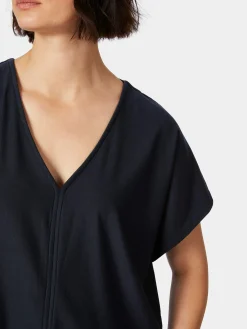 LANIUS Damenshirt Kurzarm TENCEL™