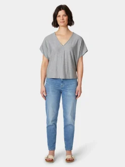 LANIUS Damenshirt Kurzarm TENCEL™ Discount