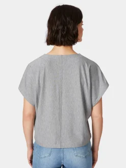 LANIUS Damenshirt Kurzarm TENCEL™ Discount