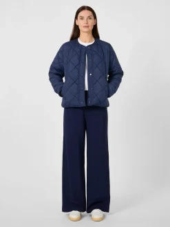 Ecoalf Damen-Steppjacke Dunkelblau Discount