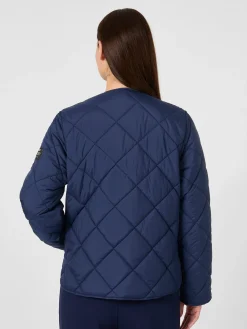 Ecoalf Damen-Steppjacke Dunkelblau Discount
