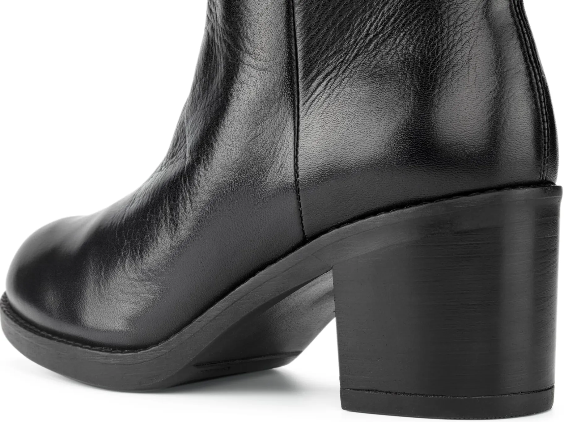 Werner Schuhe Damenstiefelette Rindleder Schwarz Best