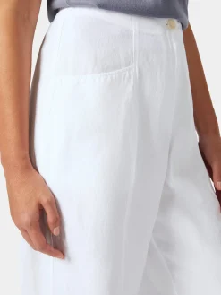 Oska Damen-Stoffhose Weiß Hot