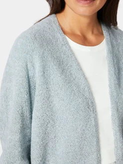 Seldom Damen-Strickjacke Hellblau Hot