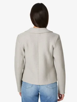 Stapf Damen-Strickjacke Naturweiß