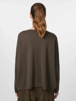 Oska Damenstrickjacke geknöpft Braun Best