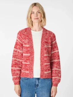 LANIUS Damen-Strickjacke gestreift New