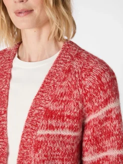 LANIUS Damen-Strickjacke gestreift New