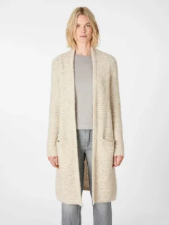 Alma ＆ Lovis Damen-Strickjacke lang