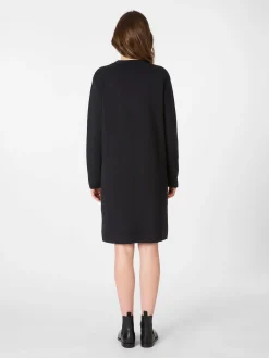 Armedangels Damen-Strickkleid Schwarz