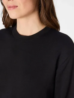 Armedangels Damen-Strickkleid Schwarz